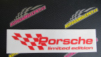 Samolepka Porsche limited edition levá