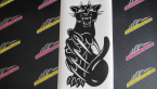Samolepka Predators 110 levá puma