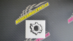 Samolepka Průstřel 001 pravá