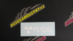 Samolepka Psycho 002