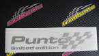 Samolepka Punto limited edition pravá
