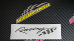 Samolepka Racing sachovnice