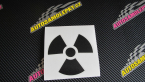 Samolepka Radioactive 001 radiace
