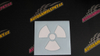 Samolepka Radioactive 001 radiace