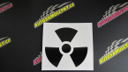 Samolepka Radioactive 001 radiace