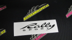 Samolepka Rally sport 002