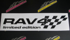 Samolepka RAV4 limited edition pravá