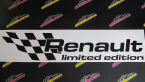 Samolepka Renault limited edition levá