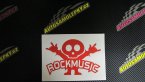 Samolepka Rock music fanda
