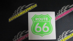 Samolepka Route 66 - jedna barva