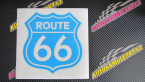 Samolepka Route 66 - jedna barva