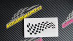 Samolepka Šachovnice 025