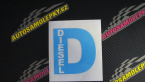 Samolepka Samolepka na víčko od nádrže 010 diesel