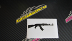 Samolepka Samopal 005 pravá