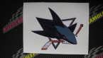 Samolepka San Jose Sharks NHL