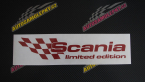 Samolepka Scania limited edition levá