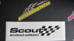 Samolepka Scout limited edition pravá