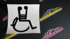 Samolepka Sex invalida 