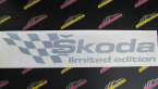 Samolepka Škoda limited edition levá