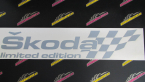 Samolepka Škoda limited edition pravá