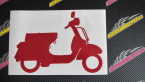 Samolepka Skutr 002 pravá Vespa