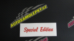 Samolepka Special edition 001