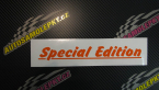 Samolepka Special edition 002