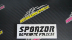 Samolepka Sponzor dopravní policie 002