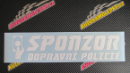 Samolepka Sponzor dopravní policie 004