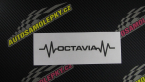 Samolepka Srdeční tep 018 Octavia