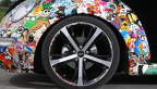 Samolepka STICKER BOMB GRAFFITI folie 3D