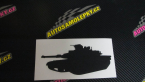 Samolepka Tank 002 levá M1 Abrams