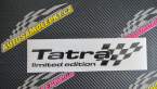 Samolepka Tatra limited edition pravá