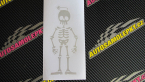 Samolepka The Bone Family Táta