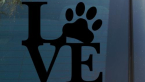 Samolepka Tlapky love 004 