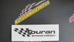 Samolepka Touran limited edition levá