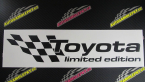 Samolepka Toyota limited edition levá