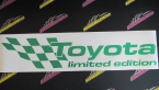 Samolepka Toyota limited edition levá