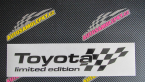 Samolepka Toyota limited edition pravá