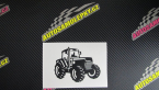 Samolepka Traktor 002 pravá Zetor