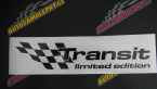 Samolepka Transit limited edition levá