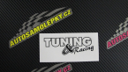 Samolepka Tuning racing obrys