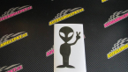 Samolepka UFO 005 pravá