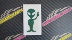 Samolepka UFO 005 pravá