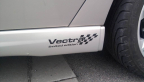 Samolepka Vectra limited edition pravá