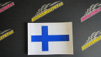 Samolepka Vlajka Finsko