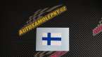 Samolepka Vlajka Finsko