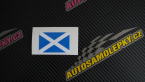 Samolepka Vlajka Skotsko