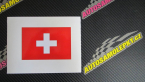Samolepka Vlajka Švýcarsko