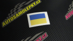 Samolepka Vlajka Ukrajina ( Ukrajinská vlajka )